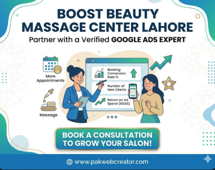 Boost Beauty Massage Center Lahore - Google Ads Expert